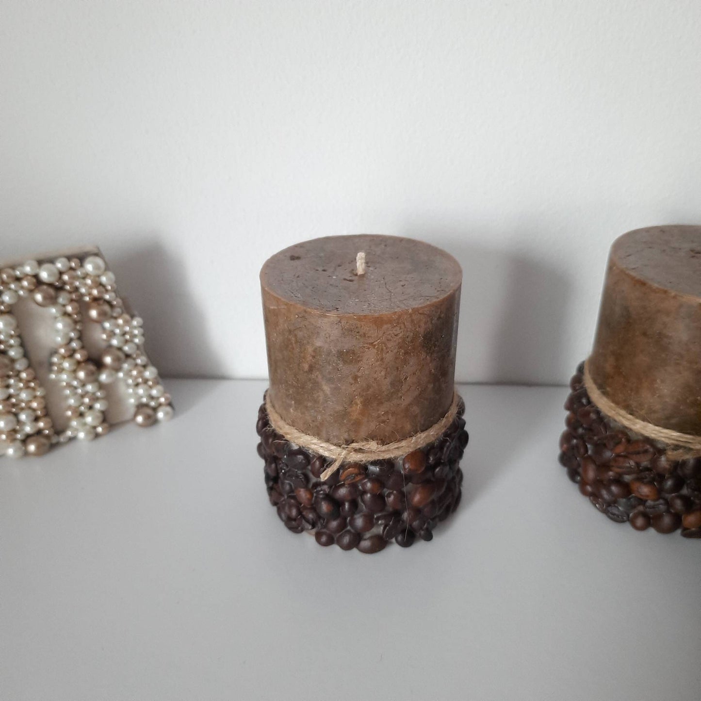 Coffee candle Coffee Lover Gift for her. Coffee gift. Coffee Lover Decor. Coffee Table Decor. Brown candle