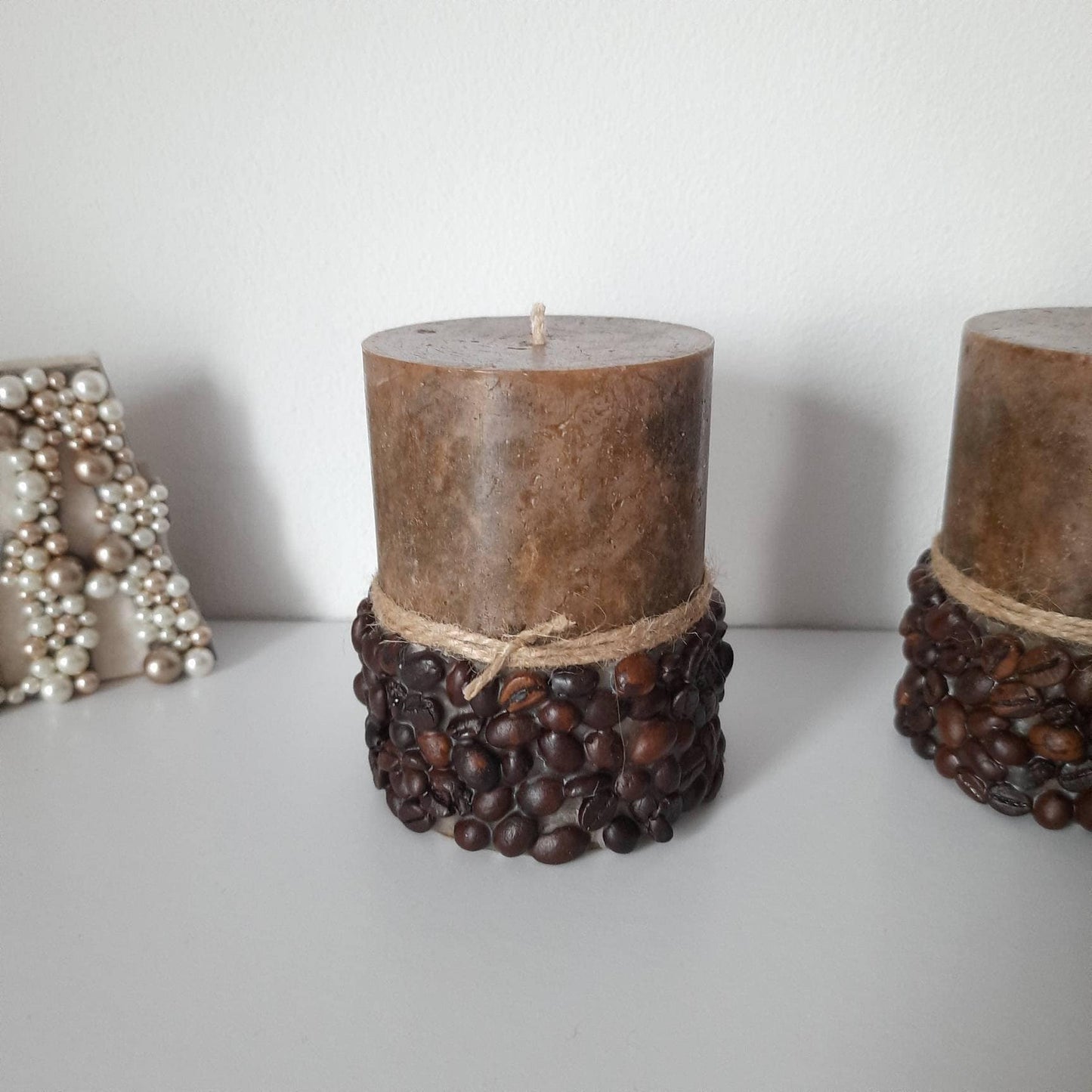 Coffee candle Coffee Lover Gift for her. Coffee gift. Coffee Lover Decor. Coffee Table Decor. Brown candle
